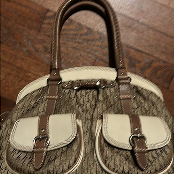 Dior Brown and Cream Shoulder Bag Excellent condition - Picture 1 of 9